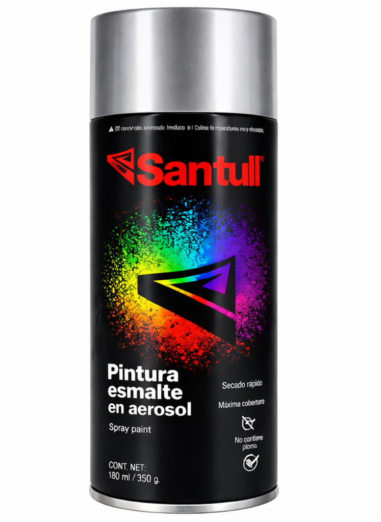 AEROSOL PLATA METALICO SANTUL
