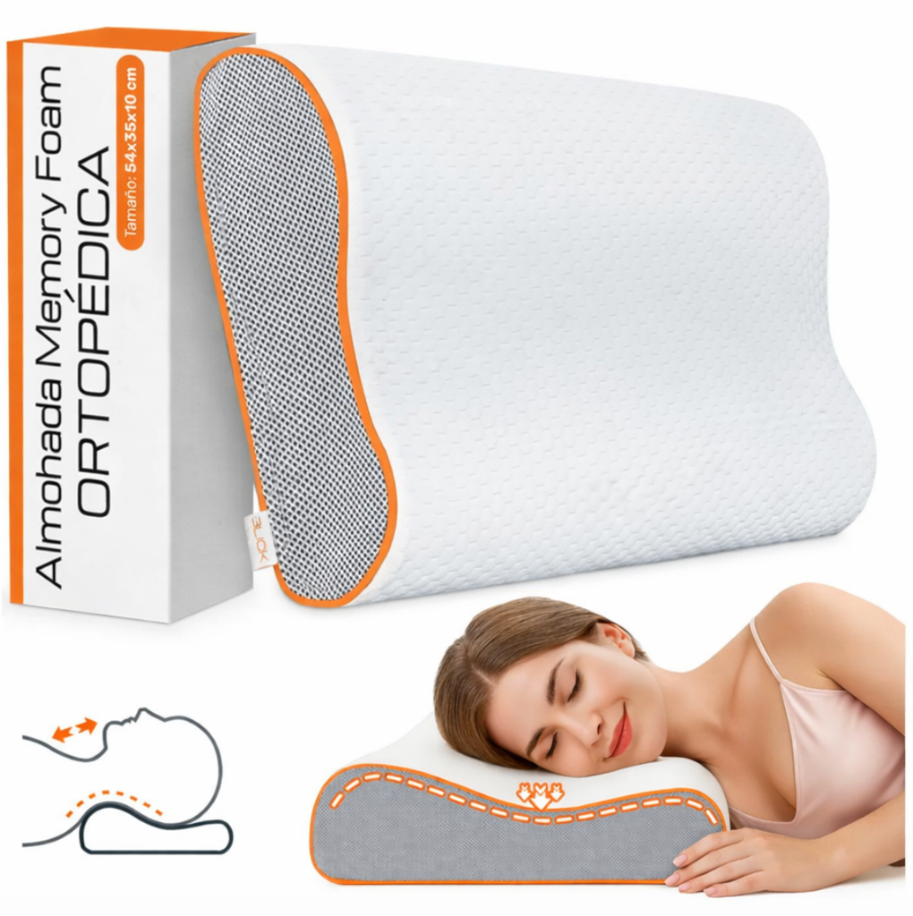 ALMOHADA MEMORY FOAM ORTOPEDICA