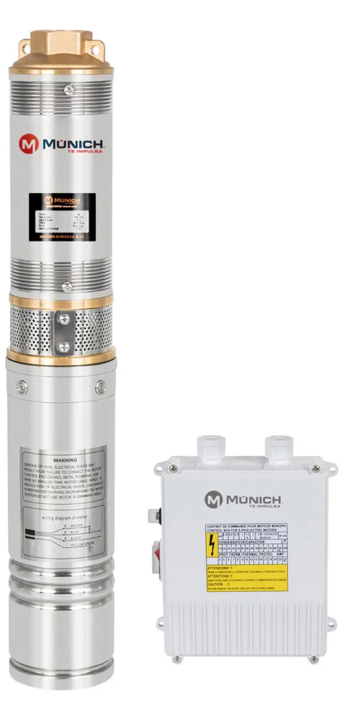 BOMBA SUMER/POZO/PROF 3/4 HP MUNIC