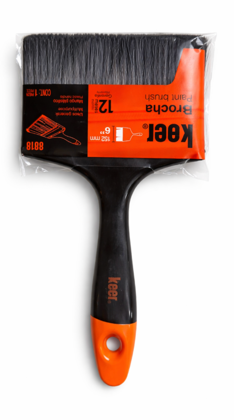 BROCHA 6 MANGO PLASTICO SANTUL