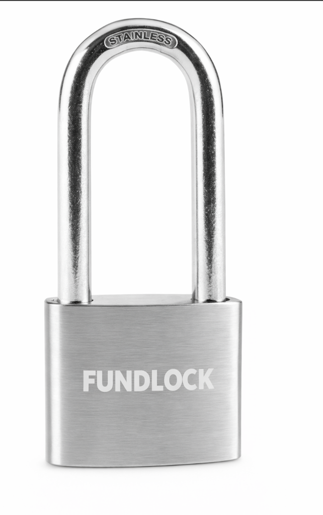 CANDADO FUNLOCK PLATA 38MM