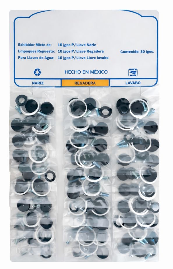 CARTON DE EMPAQUES PARA REGADERA