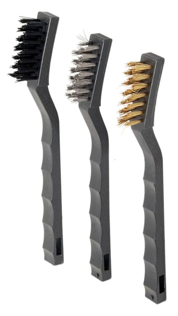 CEPILLO MINI DE ALAMBRE 3 PZAS