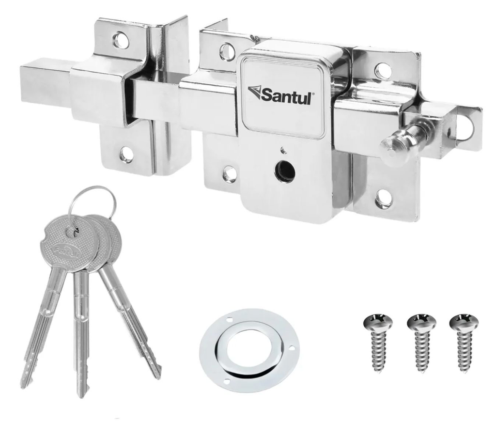 CERRADURA DE BARRA  (IZQ) LLAVE TETRA SANTUL