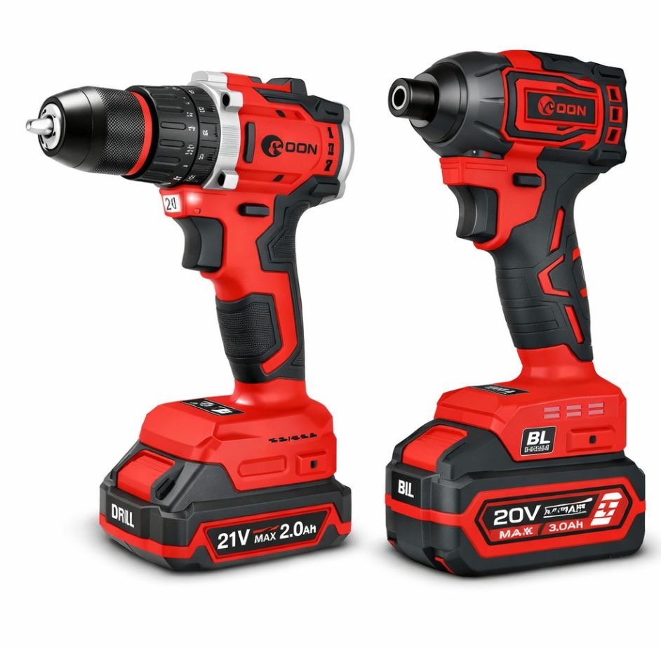 COMBO TALADRO+ LLAVE DE IMPACTO REDBO