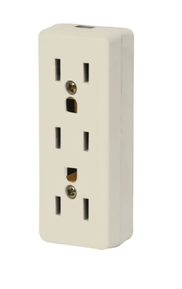 CONTACTO TRIPLE S/CLAVIJA