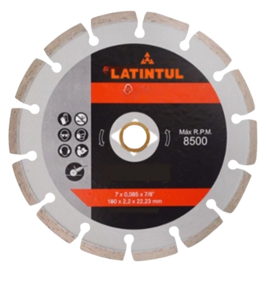 DISCO RIN SEGMENTADO CORTES RAPIDOS 7" GW