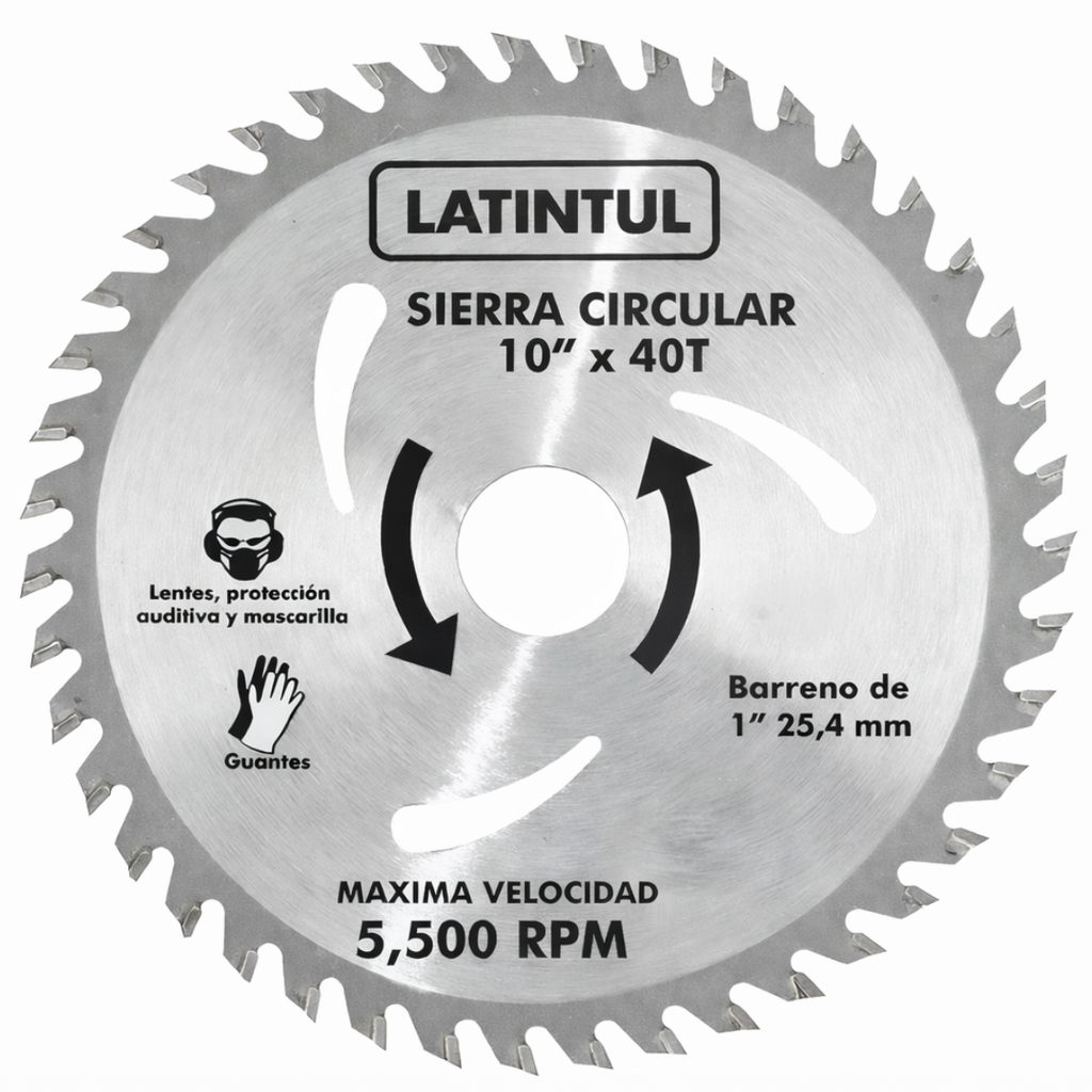 DISCO SIERRA CIRCULAR 10"