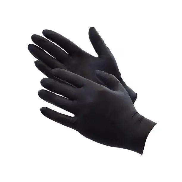 GUANTE DE LATEX NEGRO MEDIANO