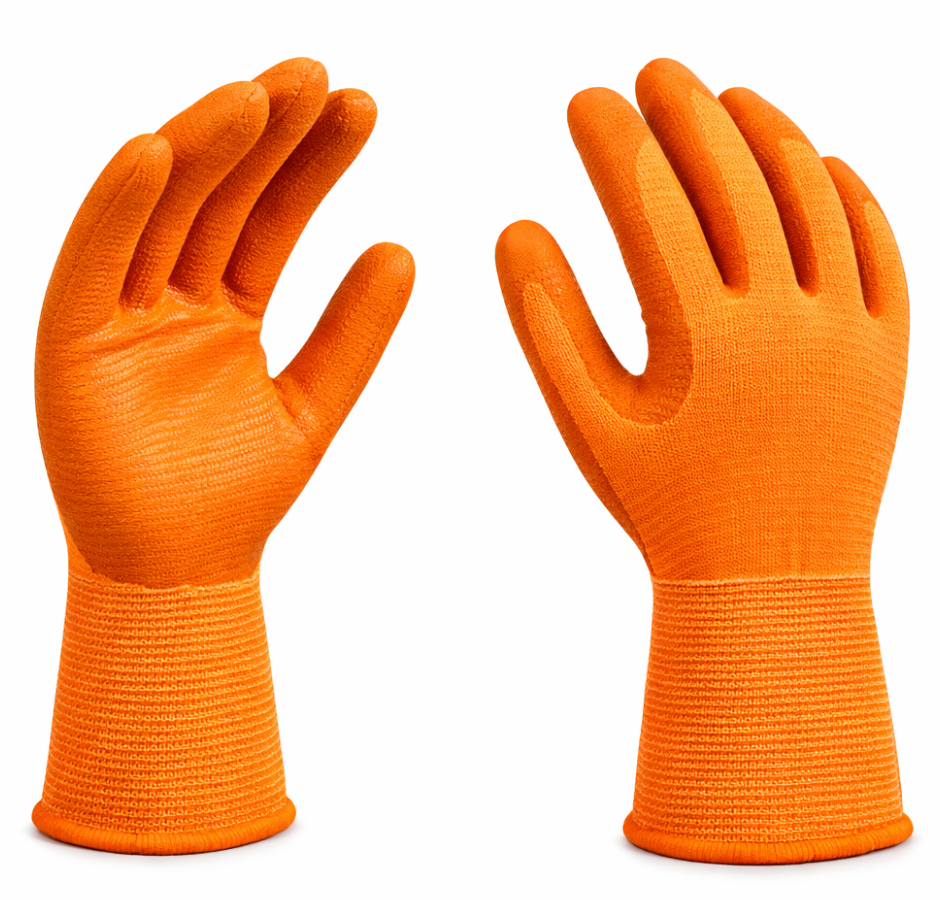 GUANTE DE PROTECCION NARANJA 10"
