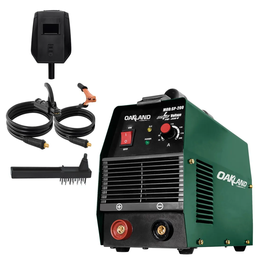 SOLDADORA INVERSOR PORTATIL 200AMP OAKLAND