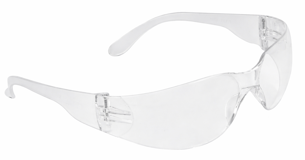 LENTES DE SEGURIDAD LIGEROS TRANSPARENTE 