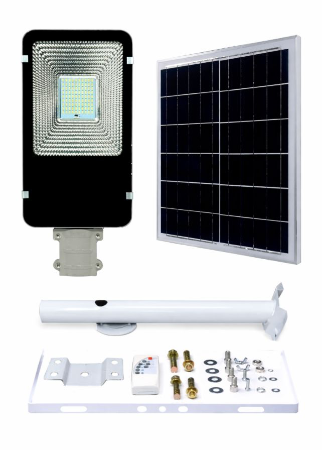 LUMINARIO CALLE C/PANEL SOLAR 50W DUBAI