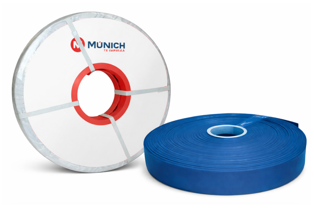 MANGUERA DESCARGA PLANA 2" 100 MTS