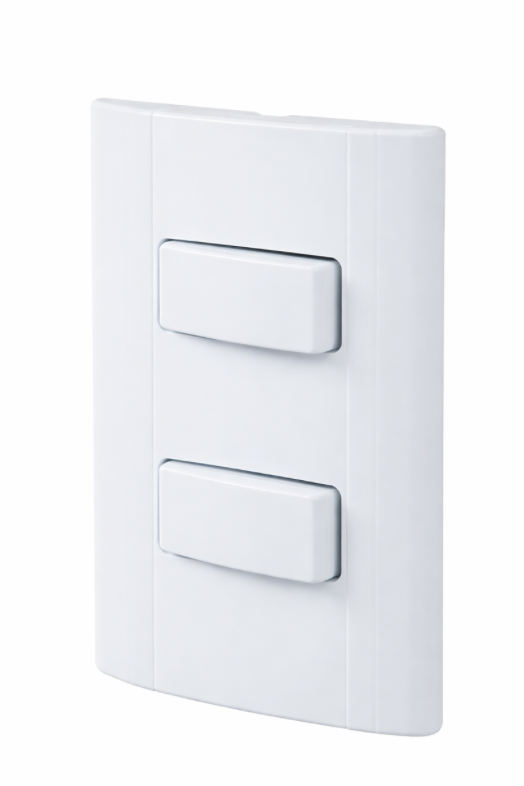 PLACA CON 2 APAGADORES  ESCALERA