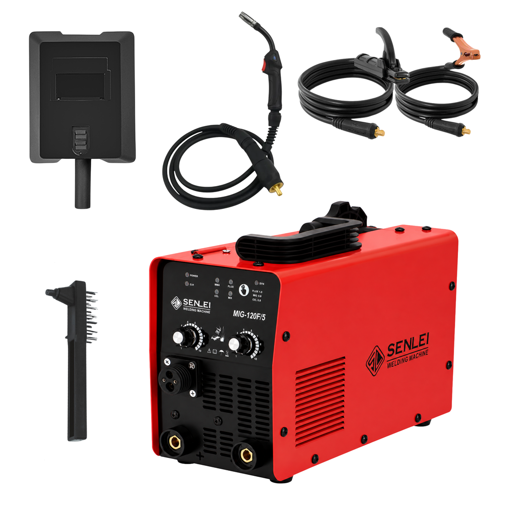 SOLDADOR INVERSOR 120A 127V 2 EN 1  MIG-MMA 