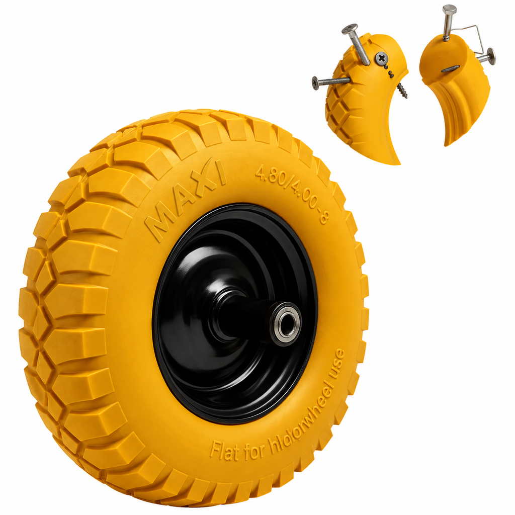 LLANTA DE CARRETILLA IMPONCHABLE PU 16" MAXIPOWER