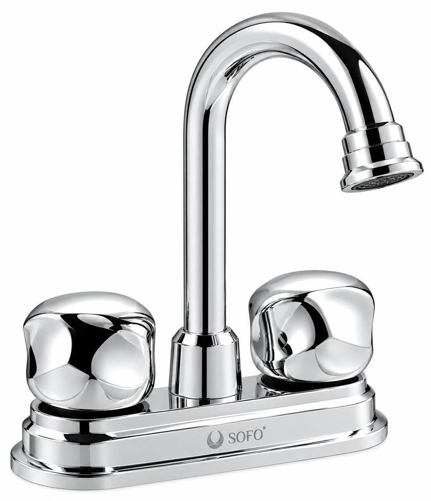 MEZCLADORA SOFO LAVABO MANZANA