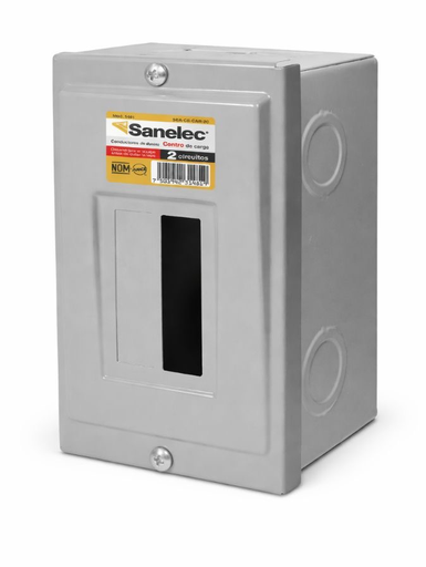 [1481] CENTRO DE CARGA P/EMPOTRAR 2 CIRCUITOS