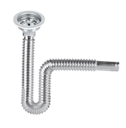 [MT1658A3] CESPOL FREGADERO CROMADO SOMI