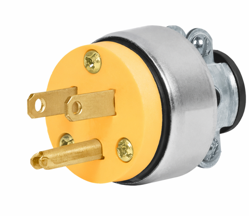 [928297] CLAVIJA C/ABRAZADERA AMARILLA METALICA USO RUDO YEI