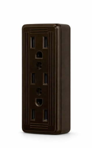 [GIC-09] CONTACTO TRIPLE ATERRIZADO VINIL