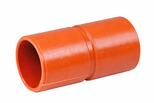 [COP12] COPLE PARA POLIDUCTO 1/2" NARANJA