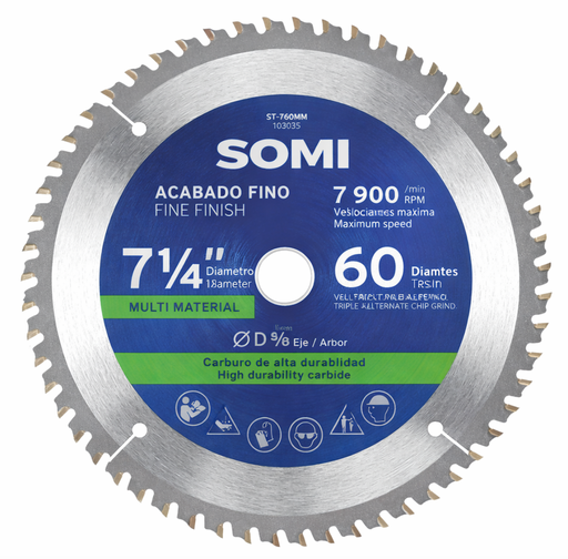 [MT0816] DISCO SIERRA 7 1/4