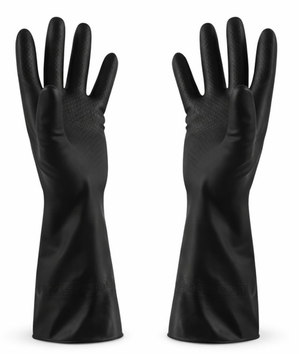 [71839] GUANTE HULE NEGRO