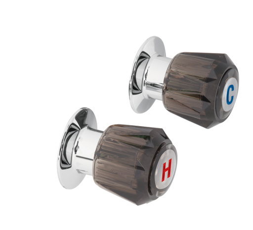 [SP70077-N] JUEGO DE MANERALES PARA REGADERA ACRÍLICO NEGRO