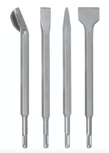 [MT012] KIT 4 CINCELES SDS PLUS