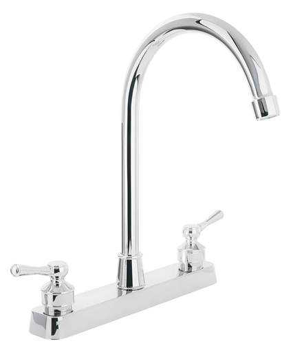 [72112] MEZCLADORA FREGADERO PALANCA CUELLO ALTO