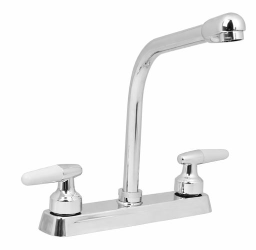 [72089] MEZCLADORA FREG CUELLO COBRA PALANCA BLANCA GW