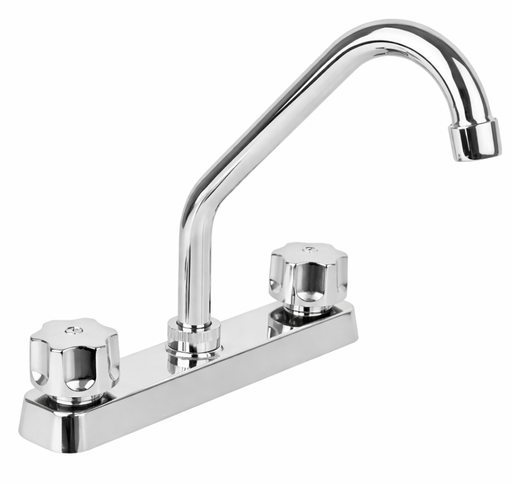 [SP80006] MEZCLADORA FREGADERO 8" SOMI VUELTA COMPLETA TRADICIONAL