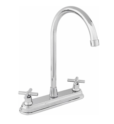 [MF3008] MEZCLADORA FREGADERO C/ALTO CRUZ MUNICH