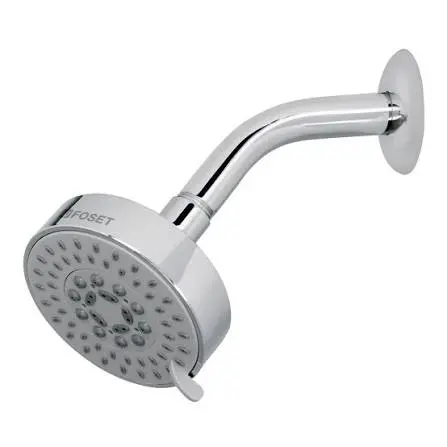 [71874] REGADERA ANTI SARRO CON BRAZO 4 PASOS