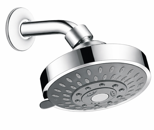 [50036] REGADERA ANTISARRO 5" SOLVEX CROMADA